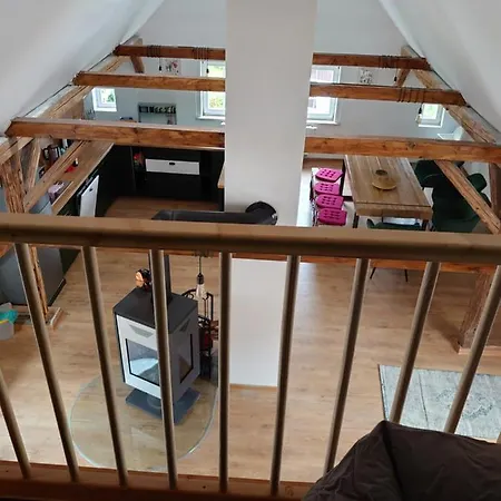 בית נופש Historisches Aschberg Haisl Klingenthal, Terrasse, Grosser Garten 6 2 Personen