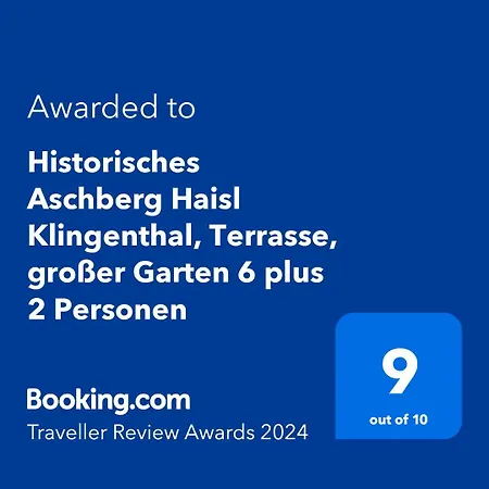 Historisches Aschberg Haisl Klingenthal, Terrasse, Grosser Garten 6 2 Personen Σπίτι διακοπών *
