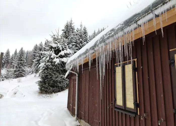 بيت للعطل Historisches Aschberg Haisl Klingenthal, Terrasse, Grosser Garten 6 2 Personen كلينغنتال