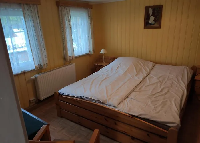 بيت للعطل Historisches Aschberg Haisl Klingenthal, Terrasse, Grosser Garten 6 2 Personen كلينغنتال