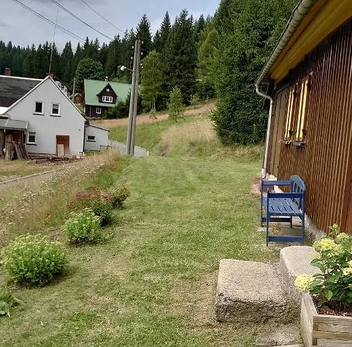 Historisches Aschberg Haisl Klingenthal, Terrasse, Grosser Garten 6 2 Personen بيت للعطل